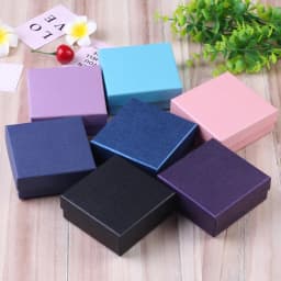 10pcs Jewelry Organizer Boxes For Women Necklace Earrings Bracelets Girls Gift Box Travel Accessories Jewelry Sponge Case
