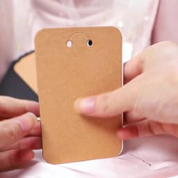 50pcs 7.5x12cm Keychain Packing Cards Kraft Paper Cards for DIY Jewelry Keychain Display Cardboard Keyrings Retail Price Tags