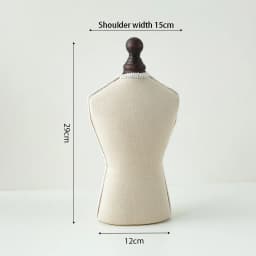 Luxury Necklace Display Portrait Model Wooden Window Jewelry Displays Rack Counter Bracelet Ring Organizer Display Props