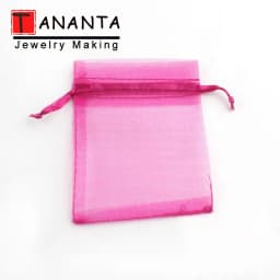50pcs/lot 7x9cm 9x12cm Colorful Drawstring Organza Bags Jewelry Packaging Bags Wedding Party Decoration Gift Bags Candy Pouches