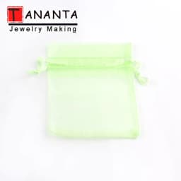 50pcs/lot 7x9cm 9x12cm Colorful Drawstring Organza Bags Jewelry Packaging Bags Wedding Party Decoration Gift Bags Candy Pouches