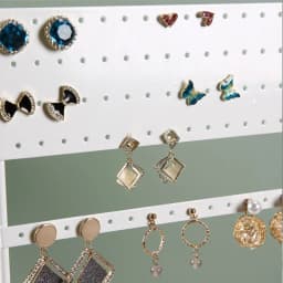 Jewellery Display Rack White/Black Metal Wooden 24/36/44/66/88/110/144 holes Stand for Earrings Jewelry Stud Earrings Holder