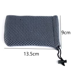 LFPU 5/10pcs/lot Nylon Drawstring Mesh Jewelry Bag 9*13.5cm Mesh Gift Pouches For Gift Glasses Phone Jewelry Packing