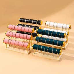 Phnom Penh Bracelet Rack, Bracelet Storage Rack, Wrought Iron Jewelry Rack, Trapezoidal Organizer, Metal Bracelet Display