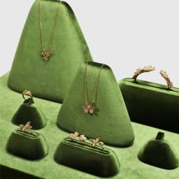 Yinbeini Jewelry Display Stand Set Rings Earrings Necklaces Bracelets Pendants Organizer Rack Boutique Store Showcase TB043