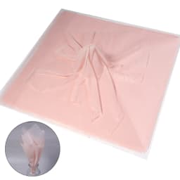 38pcs/Lot 30x30cm Extractive Flower Arrangement Wrapping Paper Cotton Flower Wrapping Lining Paper Non-woven Floral Wrapping Pap