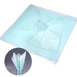 38pcs/Lot 30x30cm Extractive Flower Arrangement Wrapping Paper Cotton Flower Wrapping Lining Paper Non-woven Floral Wrapping Pap