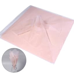 38pcs/Lot 30x30cm Extractive Flower Arrangement Wrapping Paper Cotton Flower Wrapping Lining Paper Non-woven Floral Wrapping Pap