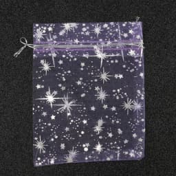 50Pcs 10x12cm Gypsophila Jewelry Bag Drawstring Gift Bag for Jewelry Packing Display Bags Organza Storage Pouch