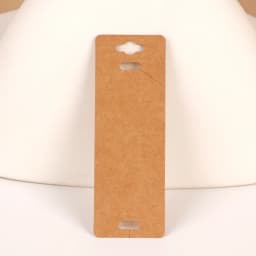 50 Pcs 4x11.5cm Hangable Bracelet Jewelry Display Kraft Card Packaging Tags Wholesale Handmade DIY Accessories Business Supplier
