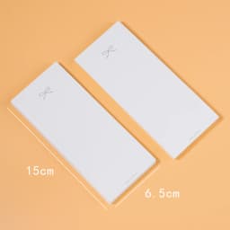50Pcs White Bow Cards Barrettes Hairpin Display Cards for DIY Girls Hair Jewelry Packaging Paper Card Retail Holder Tags