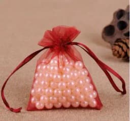 Fashion 50pcs 7x9 9X12 10x15 13x18cm Organza Bag Candy Gift Jewelry Packaging Bags Wedding Gift Packaging Bag & Jewelry Pouches
