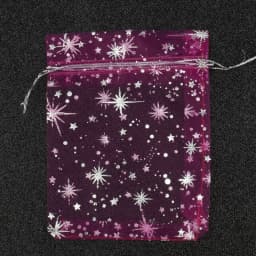 50Pcs/lot Gypsophila Jewelry Bags Organza Bag Jewelry Tulle Drawstring Bag For Packaging Display & Jewelry Pouches Wedding Gift