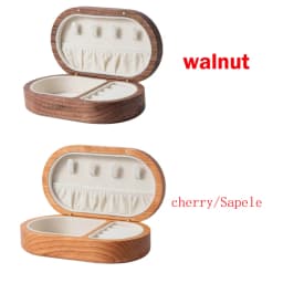Travel Retro Wooden Jewelry Box Packing Wedding Ring Necklace Bracelet Organizer Women Men Display Box Gift for Couple