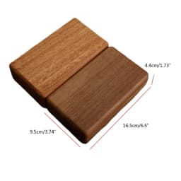 Travel Retro Wooden Jewelry Box Packing Wedding Ring Necklace Bracelet Organizer Women Men Display Box Gift for Couple