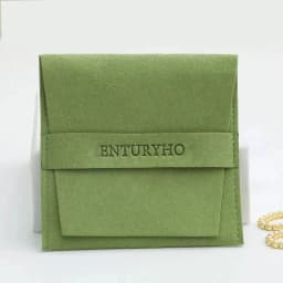 100pcs Custom Logo Print Microfiber Jewelry Ring Organizer Packing Pouch 8x8cm Small Gift Bags Wedding Favor Candy Bag Wholesale