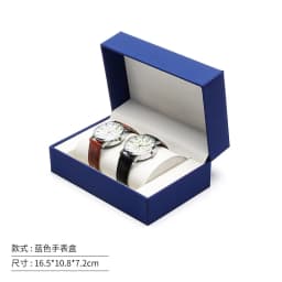 Fashion Double Pillow Watch Box Jewelry Storage Box PU Leather Couple Necklace Brecalet Earring Storage Case Gift Box Wholesale