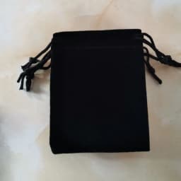 wholesale Black Drawstring Velvet bag Jewelry Pouches Gift Display Packing Flannel Bag Drawstring Pocket 5x7/7x9/9x12/10x15cm
