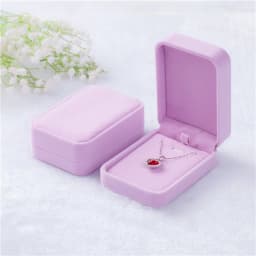 7x10cm Fashion Flocking Jewelry Box Necklace Organizers Storage Pendant Box Necklace Jewelry Packaging Box