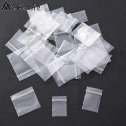 100Pcs OPP Self-sealing Transparent Plastic Bag Jewelry Candy Biscuit Gift Bag