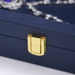 Oirlv New Blue Jewelry Organizer Tray Acrylic Lid Premium Leather Jewelry Box Transparent Lid Drawer Insert Jewelry Display Case