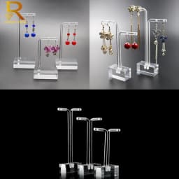 Clear Acrylic Hanging Earring Display Stand Jewelry Showing Case Earring Organizer Earring Holder Jewellery Stands