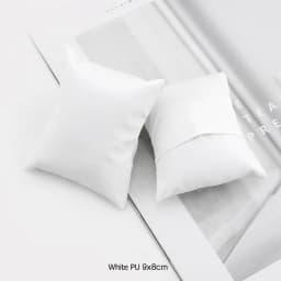 Wholesale Quality Leatherette Bracelet Bangle Pillow Stand Holder Chain Jewelry Display Showcase Watch Cushion Pillows for Box