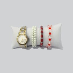 Wholesale Quality Leatherette Bracelet Bangle Pillow Stand Holder Chain Jewelry Display Showcase Watch Cushion Pillows for Box