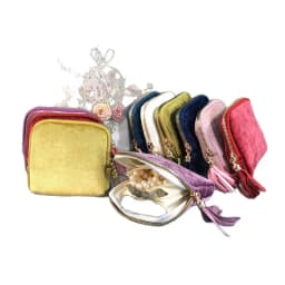 High-end Velvet Jewelry Storage Bag Six Layers Crystal Bracelet Tassel Storage Bag Bracelet Cloth Bag Jewelry Bag Accessories