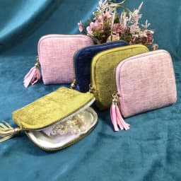 High-end Velvet Jewelry Storage Bag Six Layers Crystal Bracelet Tassel Storage Bag Bracelet Cloth Bag Jewelry Bag Accessories