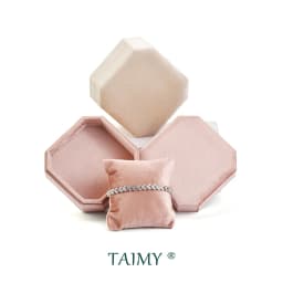 Luxury Square Velvet Custom Logo Bracelet Jewelry Watch Gift Boxes With Pillow Inner Jewellery Display Packaging Case