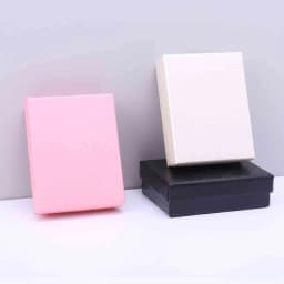 10Pcs 8x5x2.5cm Jewelry Paper Organizer Box for Rings Earrings Studs Key Necklace Packaging Gift Boxes Display with Black Sponge