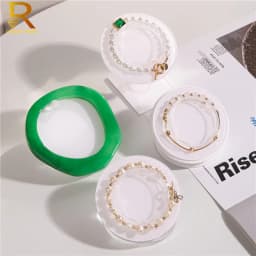 Acrylic Transperant Bracelet Jewelry Display Stand Bangle Organizer Holder Rack Acrylic Bracelet Jewelery Collar Stand