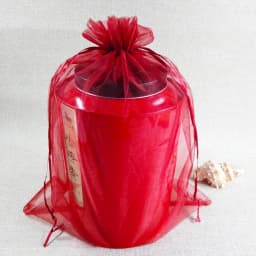 100pcs/Lot Wine Red Organza Bags Jewelry Gift Packaging Bags Wedding Party Favor Gift Bag Pouches 7x9 9x12 10x15 13x18 15x20CM