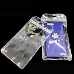 50pcs Transparent Self Sealing Bags Hang Pouch Thicken OPP Bags for DIY Jewelry Retail Display Packaging Storage Ziplock Bag