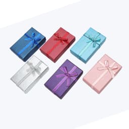 Jewelry Organizer Gift Box 5*8Cm Jewelry Sets Display Travel Accessories Necklace Earrings Ring Case Paper Box for Jewellery