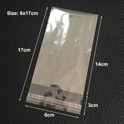 1000pcs/lot 8x10 8x13 10x13 6x17cm Transparent Clear Self-adhesive OPP Bags Jewelry Pouches Seal Plastic Packaging Bags