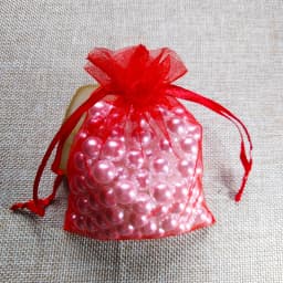 100pcs/lot 10x15 11x16 13x18 15x20cm Drawable Organza Bag Wedding Christmas Gift Bags Jewelry Packaging Organza Bags & Pouches