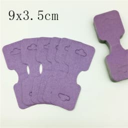 24pcs/lot Kraft Folding Tag Grey Marble Fashion Jewelry Necklace display Card Handmade Chain/Pendant Packaging Card