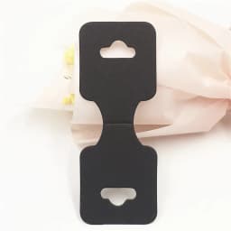 24pcs/lot Kraft Folding Tag Grey Marble Fashion Jewelry Necklace display Card Handmade Chain/Pendant Packaging Card