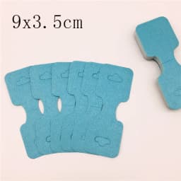 24pcs/lot Kraft Folding Tag Grey Marble Fashion Jewelry Necklace display Card Handmade Chain/Pendant Packaging Card