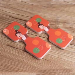 New 50pcs/lot 3.5*9cm New Necklace Card Pendant/Hair Clicp DIY Necklace Card Custom Logo Jewelry Card 300gsm Paper Cardboard
