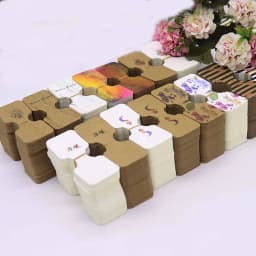 New 50pcs/lot 3.5*9cm New Necklace Card Pendant/Hair Clicp DIY Necklace Card Custom Logo Jewelry Card 300gsm Paper Cardboard
