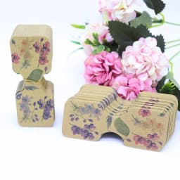New 50pcs/lot 3.5*9cm New Necklace Card Pendant/Hair Clicp DIY Necklace Card Custom Logo Jewelry Card 300gsm Paper Cardboard
