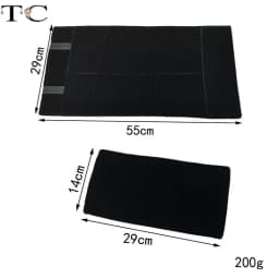 Necklace Storage Bag Jewelry Nylon Roll Organizer Bag Velvet Bracelet Carrying Display Holder Jewelry Business Pouch