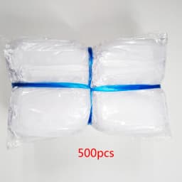 100pcs/Lot Wedding Party White Organza Gift Bags Bag 7x9 9x12 10x15 13x18 15x20 17x23 20x30 30x40cm Jewelry Packaging Bags Pouch