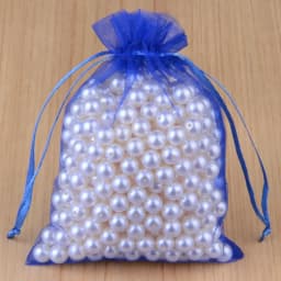 50pcs 24 Colors Jewelry Bag 5*7 7*9 9*12 10*15cm Wedding Gift Organza bag Jewelry Packaging Display & Jewelry Pouches