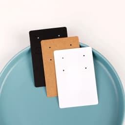 50Pcs 6x9cm Necklace Earring Jewelry Display Paper Card With Or Without Bags Wholesale Packaging Personalized Customized Service