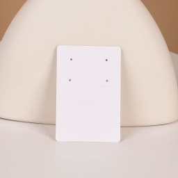 50Pcs 6x9cm Necklace Earring Jewelry Display Paper Card With Or Without Bags Wholesale Packaging Personalized Customized Service