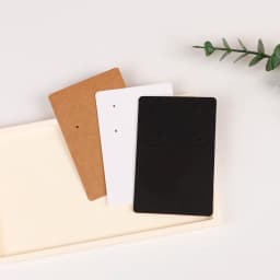 50Pcs 6x9cm Necklace Earring Jewelry Display Paper Card With Or Without Bags Wholesale Packaging Personalized Customized Service